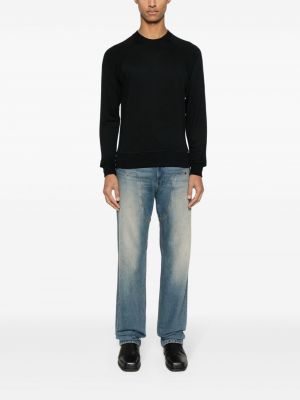Sweter z okrągłym dekoltem Tom Ford czarny