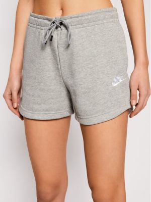 Shorts de sport Nike gris
