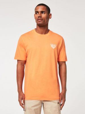 Тениска с принт Oakley оранжево