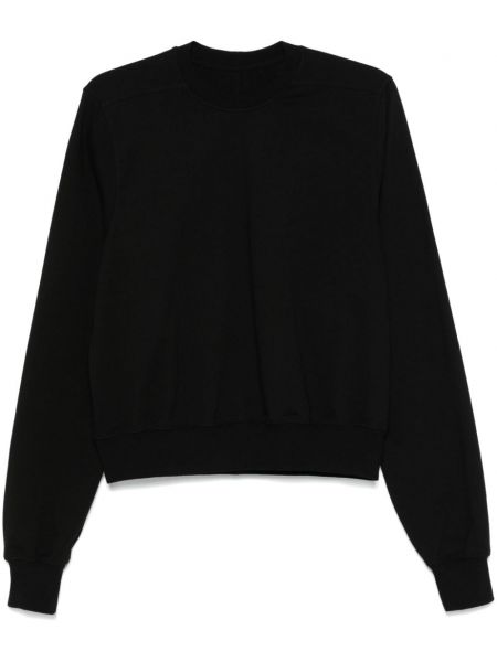 Sweatshirt med rund hals med rundhals Rick Owens sort