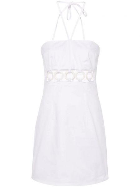 Дънкова рокля Dsquared2 бяло