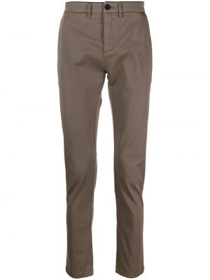 Pantalones rectos con bolsillos Department 5 marrón