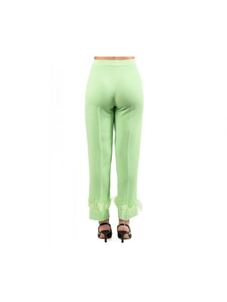 Pantalones rectos Nenette verde