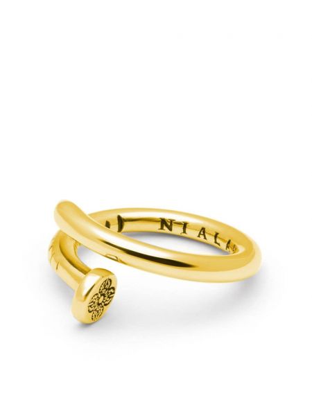 Prsteň Nialaya Jewelry zlatá