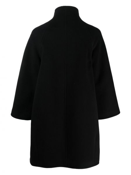 Cappotto di lana oversize Gianluca Capannolo nero