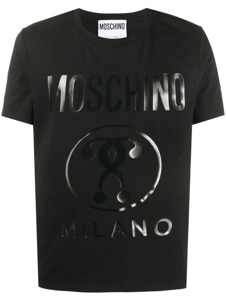 T-shirt Moschino svart