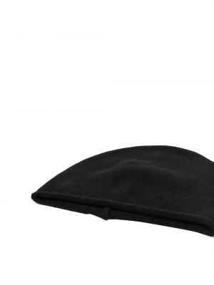 Dzianinowa czapka z kaszmiru Vince czarna