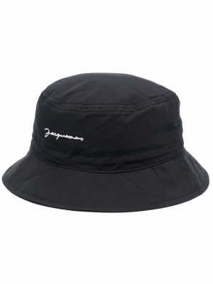 Sombrero con bordado Jacquemus negro