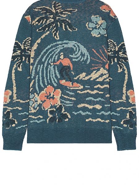 Cardigan Faherty blu