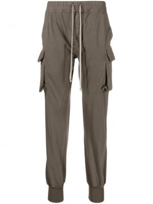 Pantaloni di cotone Rick Owens Drkshdw grigio