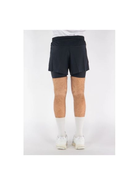 Pantalones cortos deportivos con estampado Y-3 negro