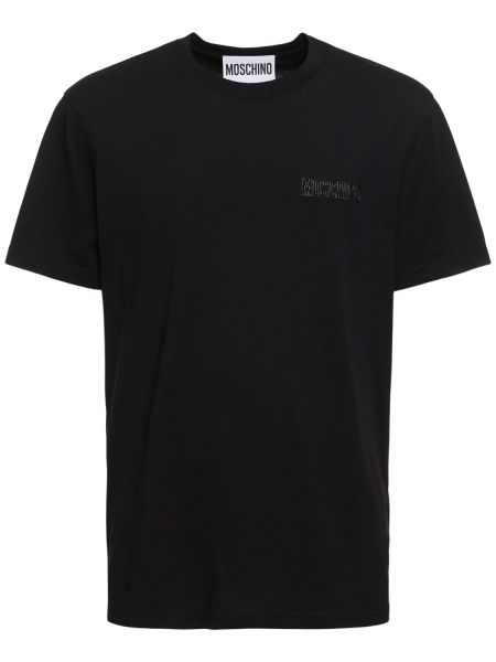 T-shirt Moschino svart