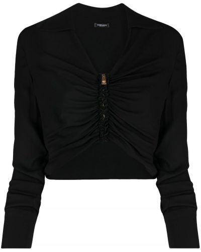 Риза Versace черно