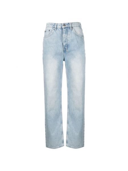 Niebieskie proste jeansy Ksubi