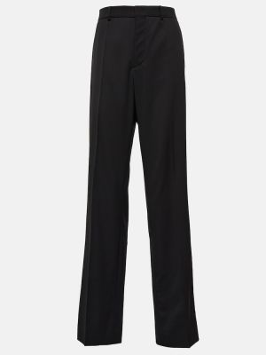 Широкі брюки на шпильці Jean Paul Gaultier, чорні