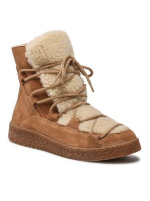 Škornji za sneg Simple rjava