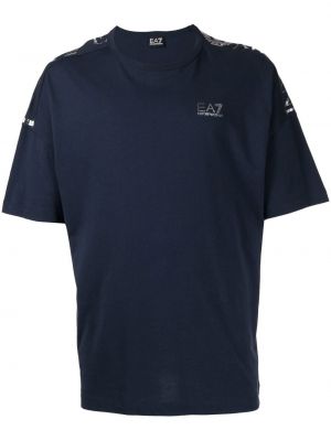 T-shirt Ea7 Emporio Armani blå