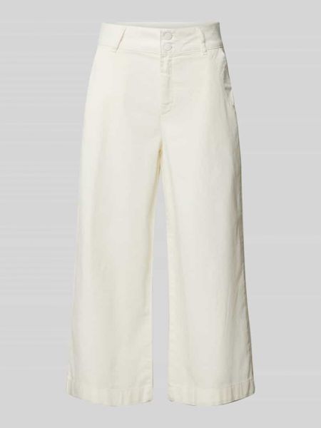 Spodnie More & More białe
