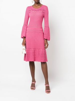 Maksi kleita Boutique Moschino rozā