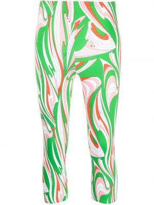 Pantalones de chándal con estampado Emilio Pucci verde