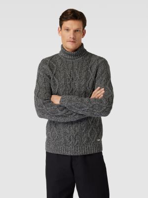 Dzianinowy sweter Ragman