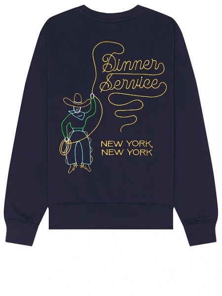 Sweatshirt mit rundhalsausschnitt Dinner Service Ny