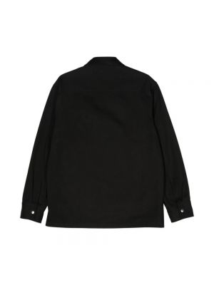 Camisa de algodón Jil Sander negro
