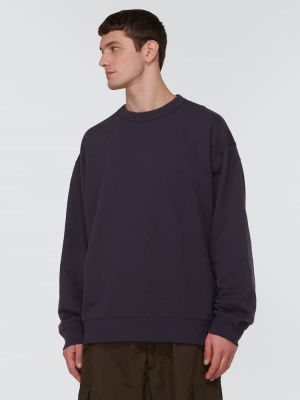 Sweatshirt aus baumwoll Dries Van Noten blau