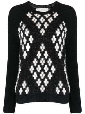 Аргайл плетен кариран пуловер 3.1 Phillip Lim