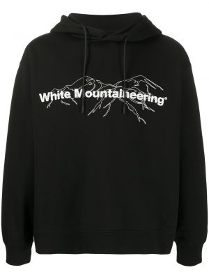 Trykt hettegenser White Mountaineering