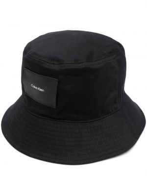 Mütze aus baumwoll Calvin Klein schwarz