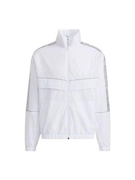 Куртка с воротником стойка Adidas белая