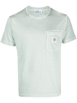 T-shirt Stone Island grön