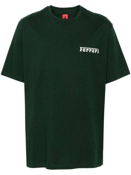 T-shirt Ferrari grøn