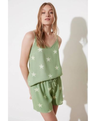Csillag mintás pizsama Trendyol