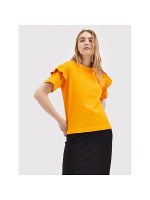 Tricou Selected Femme portocaliu