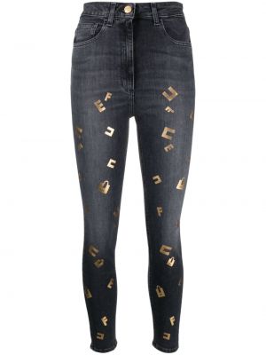 Skinny džíny s vysokým pasem Elisabetta Franchi
