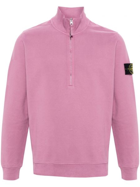 Uzun kazak Stone Island pembe