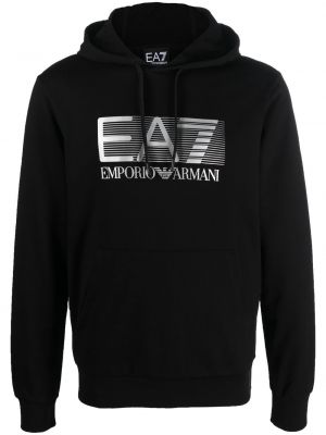 Hettegenser Ea7 Emporio Armani svart