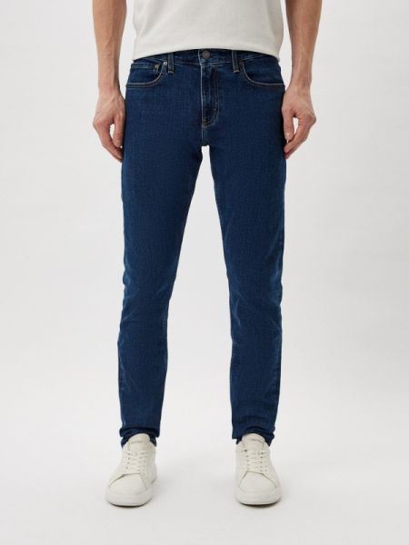 Прямые джинсы Calvin Klein синие