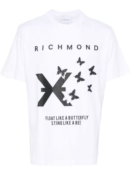 T-shirt John Richmond hvid