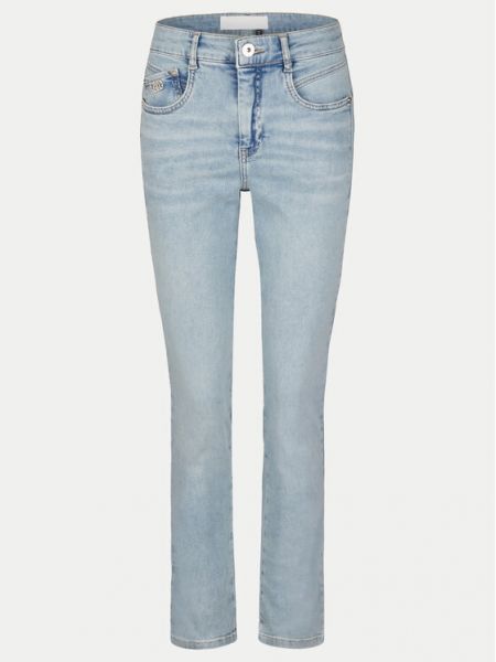 Niebieskie jeansy skinny Marc Aurel