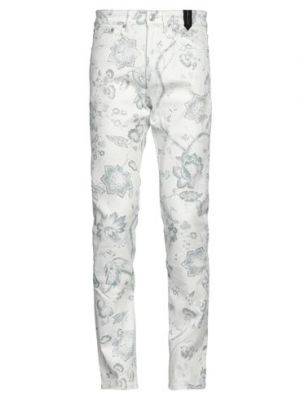 Pantaloni di cotone Erdem bianco