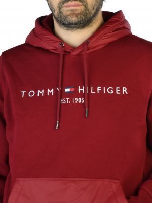 Pulover Tommy Hilfiger rdeča