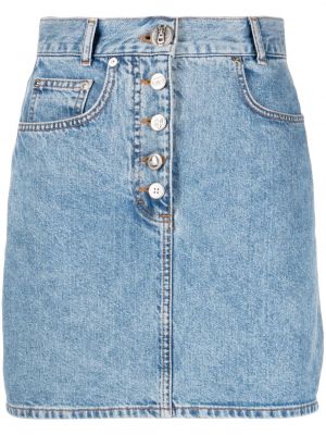 Spódnica jeansowa na guziki Moschino