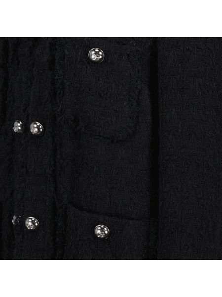 Chaqueta con flecos Dolce & Gabbana negro