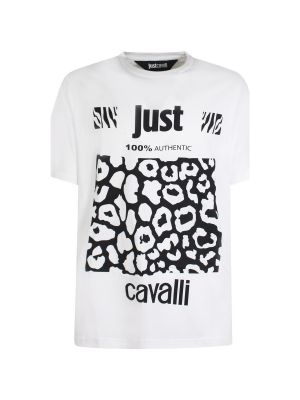 Polo majica Roberto Cavalli bijela