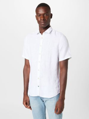 Μελανζέ πουκάμισο Colours & Sons λευκό