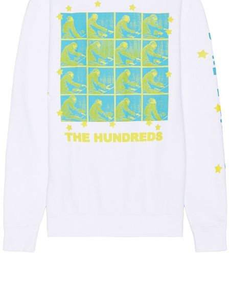 Sweatshirt mit rundhalsausschnitt The Hundreds weiß