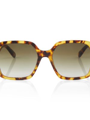 Okulary przeciwsłoneczne Stella Mccartney brązowe